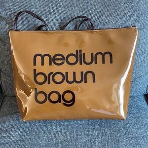 Bloomingdales Medium Brown Bag.